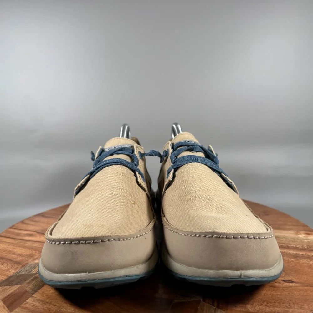 Columbia Mens PFG Bahama Vent Loco II Fishing Boat Shoes Khaki BM2658-271 Size 9